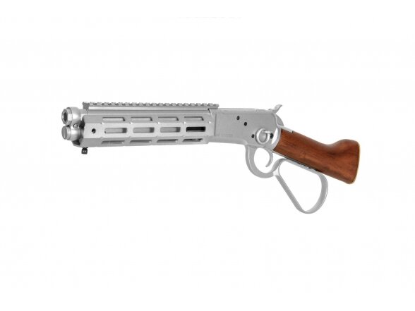 1873R (Real Wood) Rifle - Silver 1