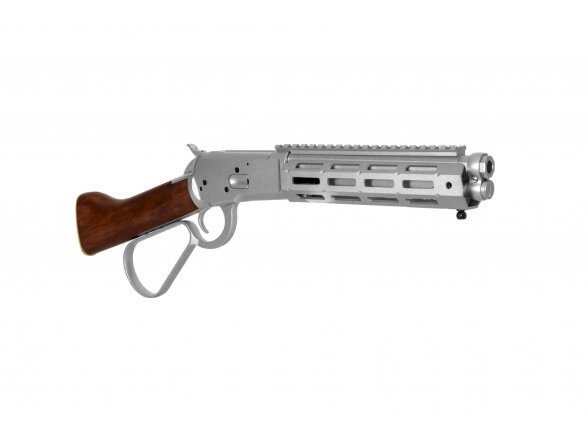 1873R (Real Wood) Rifle - Silver 2