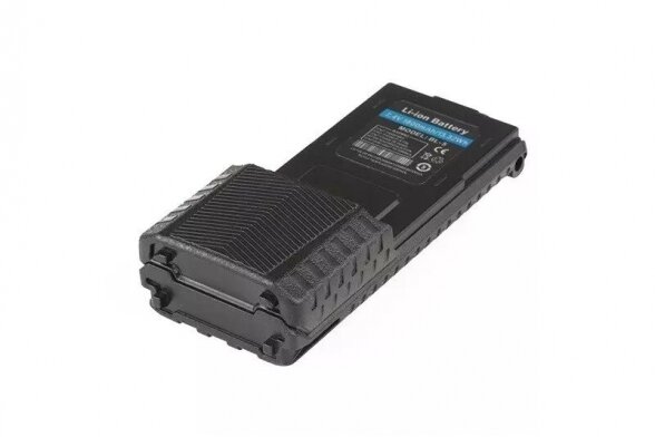 3800 mAh prailginta baterija UV-5R Baofeng radijo stotelei 3