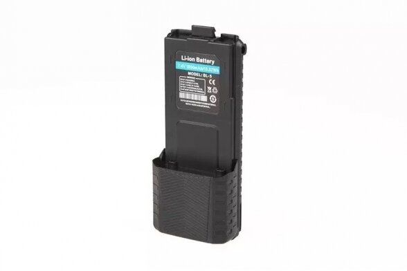 3800 mAh prailginta baterija UV-5R Baofeng radijo stotelei