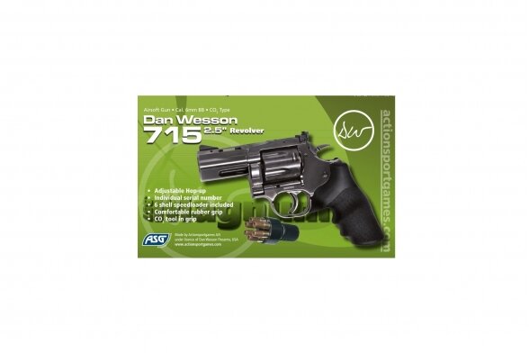 Revolveris Dan Wesson 2.5" Steel Grey 1