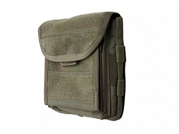 Administration panel with map pouch – OLIVE