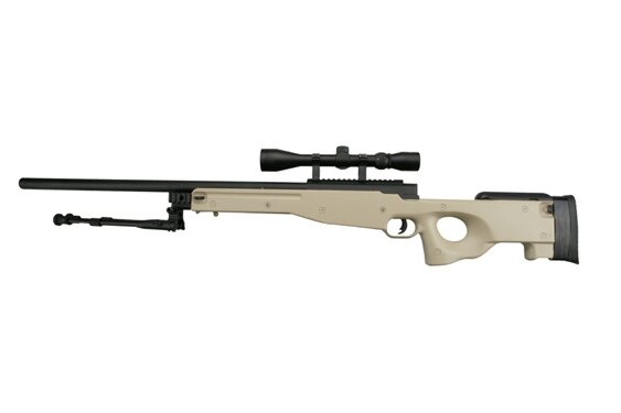 Airsoft Sniper Rifle Mb 01 L96a1 Tan Snaiperiams Airsoft Guns