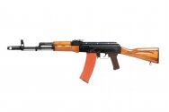 AK74 GBBR Real Wood Carbine Replica - Open Bolt