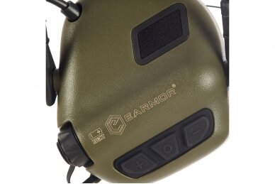 Aktyvios ausinės EARMOR M32 PLUS Tactical Green 2
