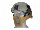 Half Face Mesh Mask (Fast Helmet Version) - Tan