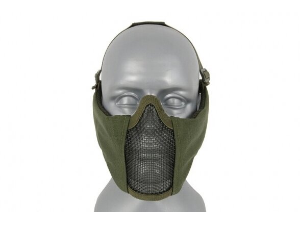 Half Face Protective MESH Mask 3.0 - Olive  1