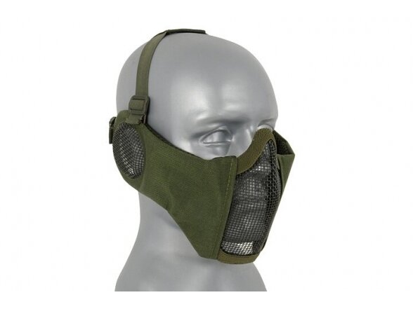 Half Face Protective MESH Mask 3.0 - Olive  2