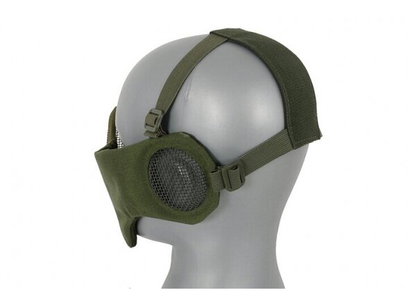 Half Face Protective MESH Mask 3.0 - Olive  3