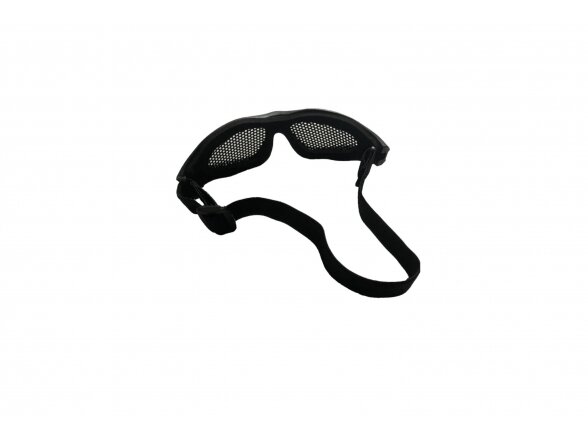 Big Foot Zero Steel mesh goggles Black 1