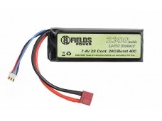 Battery Li-Po 2300mAh 7,4V 20/40C - T-connector