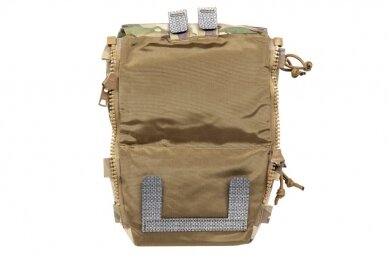 Back panel with MOLLE system for the V5 PC Wosport MultiCam tactical vest 1