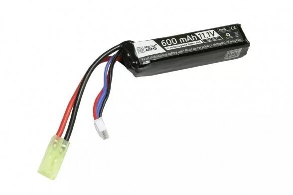 Baterija LiPo 11,1V 600mAh 20/40C PDW Mini Tamiya