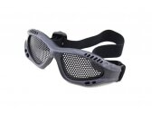 Big Foot Zero Steel mesh goggles Black