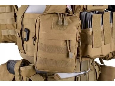 Cargo Pouch with Pocket - Tan 7