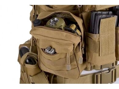 Cargo Pouch with Pocket - Tan 8