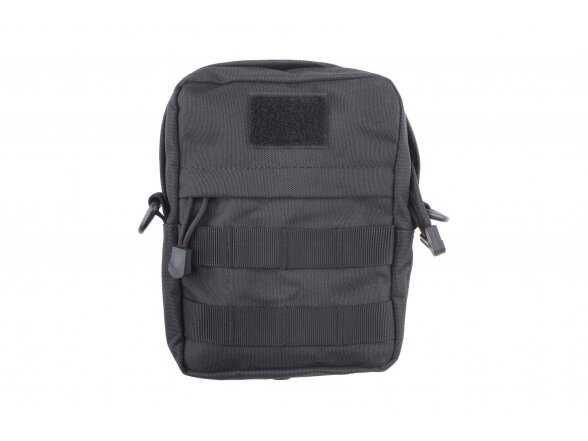 Cargo Pouch with Pocket - Black 1