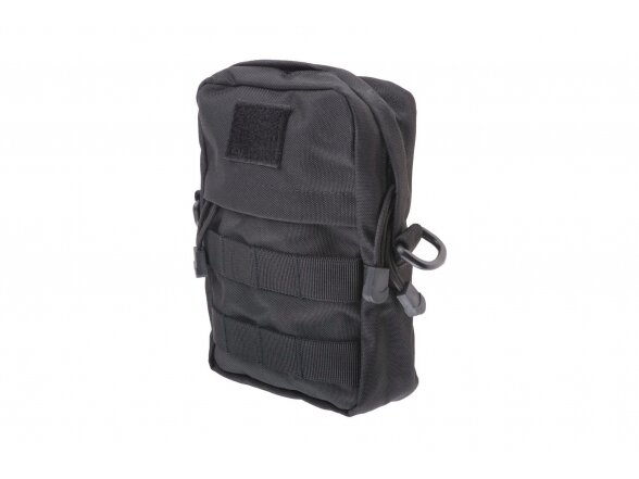 Cargo Pouch with Pocket - Black