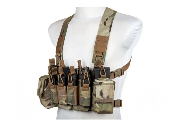 Chest Rig Pew Tactical waistcoat type D3CR-X CR02 Multicam 1