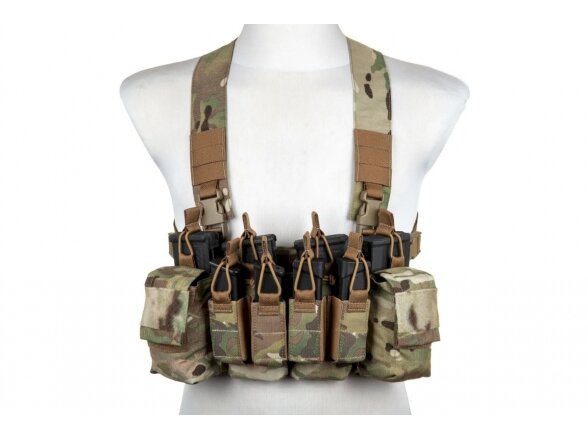 Chest Rig Pew Tactical waistcoat type D3CR-X CR02 Multicam 4