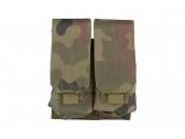 Double M4/M16 Magazine Pouch - wz.93 Woodland Panther