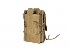 Double shingle-type magazine pouch - tan