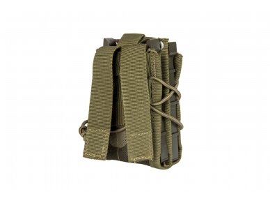 Double shingle-type magazine pouch - Polish woodland 2