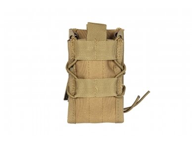 Double shingle-type magazine pouch - tan 1