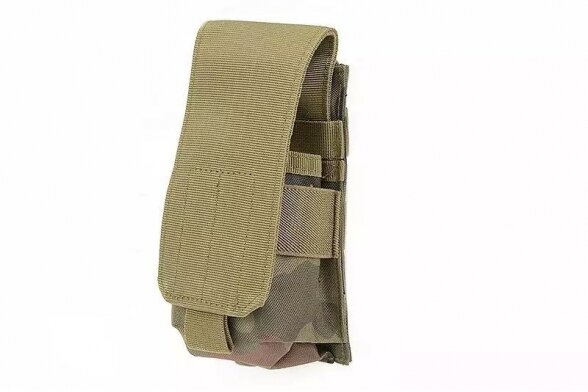 Double M4/M16 Magazine Pouch - wz.93 Woodland Panther