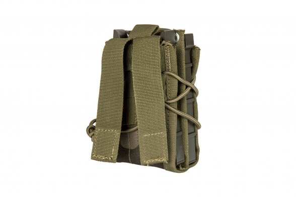 Double shingle-type magazine pouch - Polish woodland 2