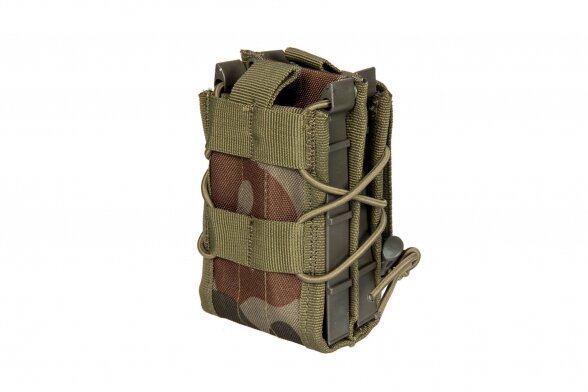 Double shingle-type magazine pouch - Polish woodland