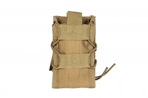 Double shingle-type magazine pouch - tan 1