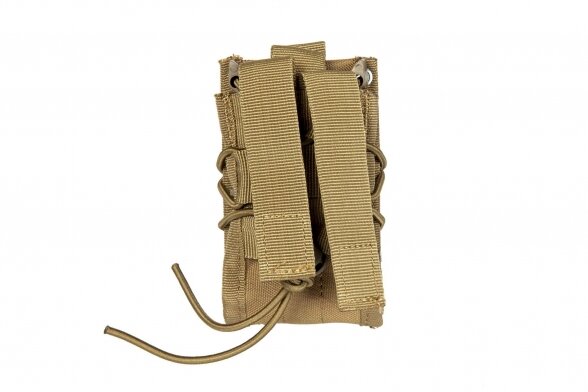 Double shingle-type magazine pouch - tan 3