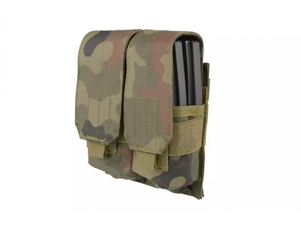 Double M4/M16 Magazine Pouch - wz.93 Woodland Panther 2