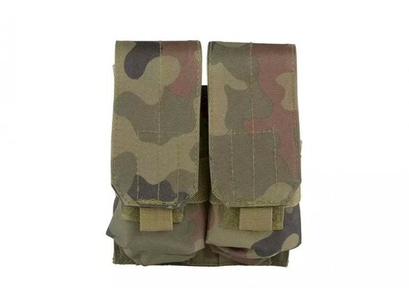 Double M4/M16 Magazine Pouch - wz.93 Woodland Panther