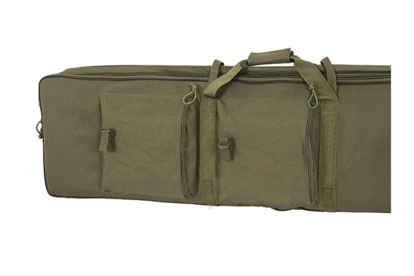 Dvigubas transportavimo dėklas 120cm Olive 4