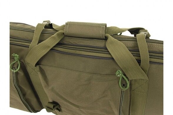 Dvigubas transportavimo dėklas 120cm Olive 5