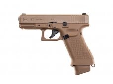 GBB Glock 19X CO2 Pistol Replica – Coyote Brown