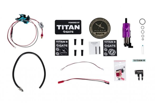 HPA GATE PULSAR D engine with TITAN II Bluetooth® (Front Wired) system