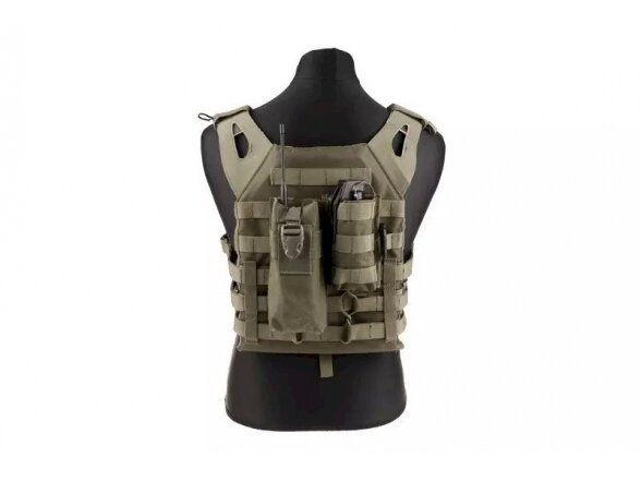 Jump type tactical vest - olive 1