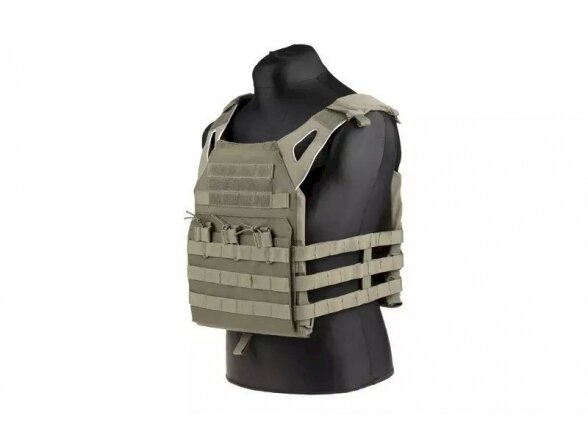 Jump type tactical vest - olive 8