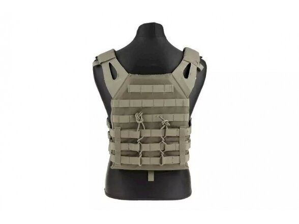 Jump type tactical vest - olive