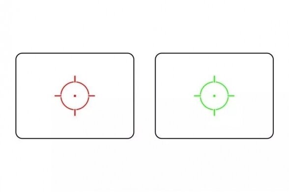 Kolimatorius TO552 Red Dot Black 2