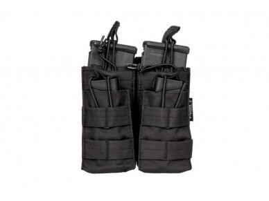 M4/M16 type double magazine pouch - black 1