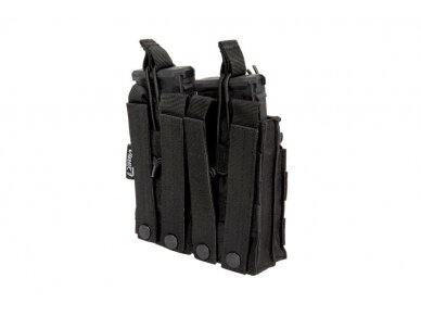 M4/M16 type double magazine pouch - black 2