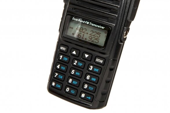 Manual Dual Band Shortie-82 Radio - (VHF/UHF) 10