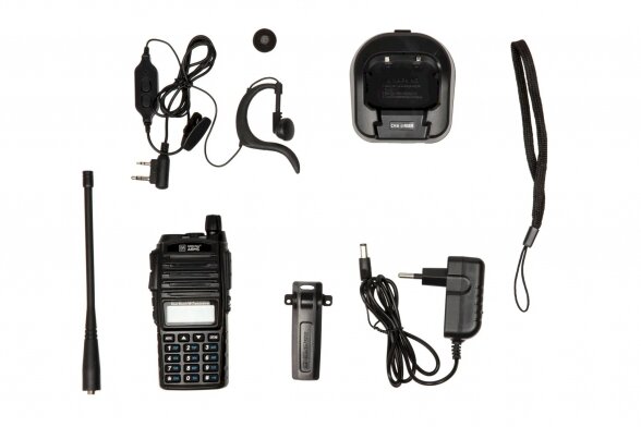 Manual Dual Band Shortie-82 Radio - (VHF/UHF) 3