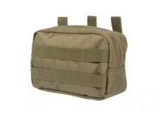 Medium Horizontal Cargo Pouch - Olive Drab