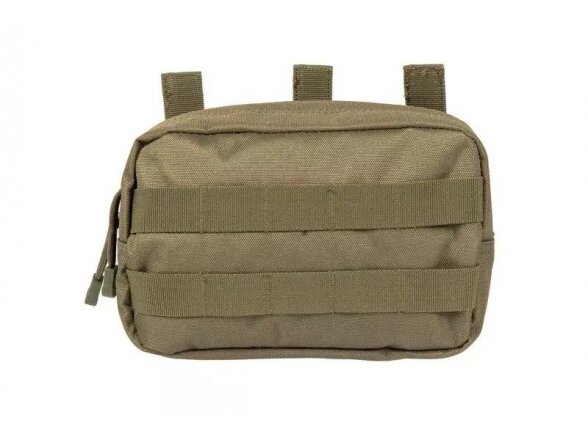 Medium Horizontal Cargo Pouch - Olive Drab 1