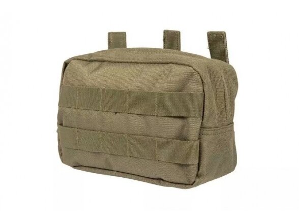 Medium Horizontal Cargo Pouch - Olive Drab